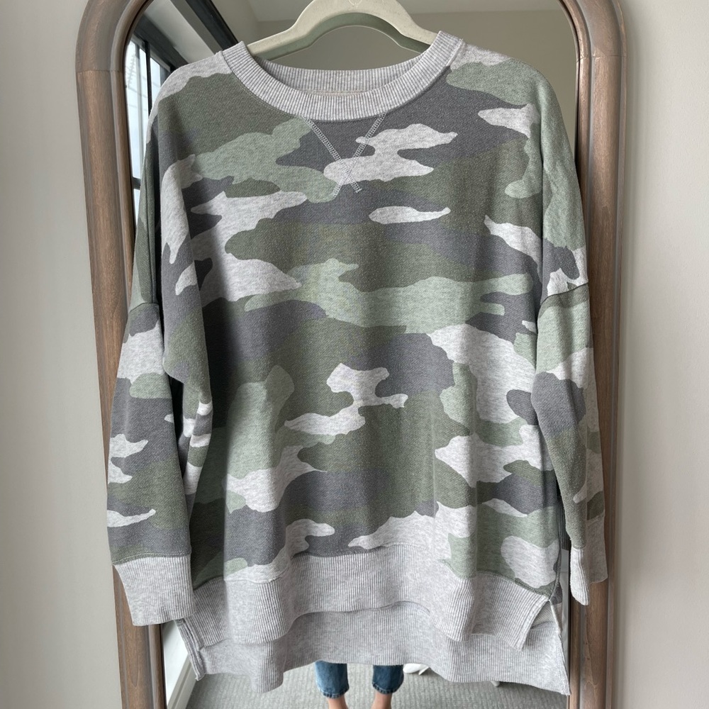 Aerie oversized Crewneck Pullover Sweatshirt